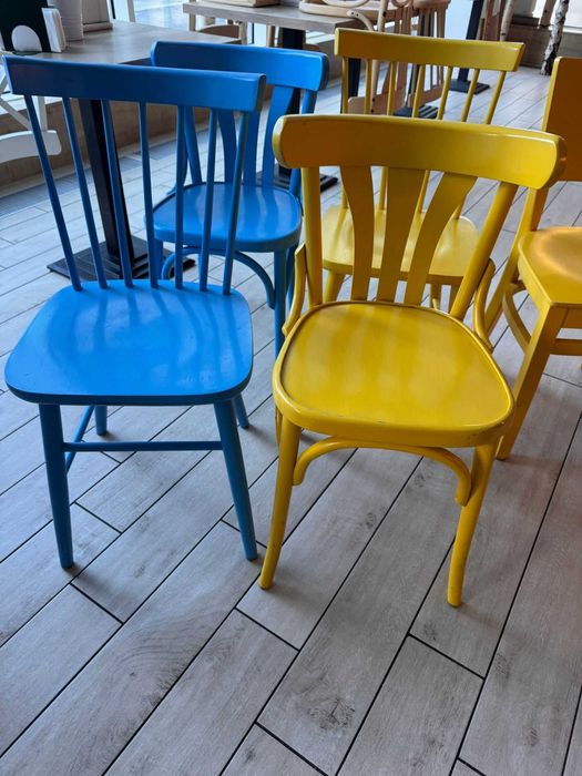 Scaune lemn masiv diverse culori