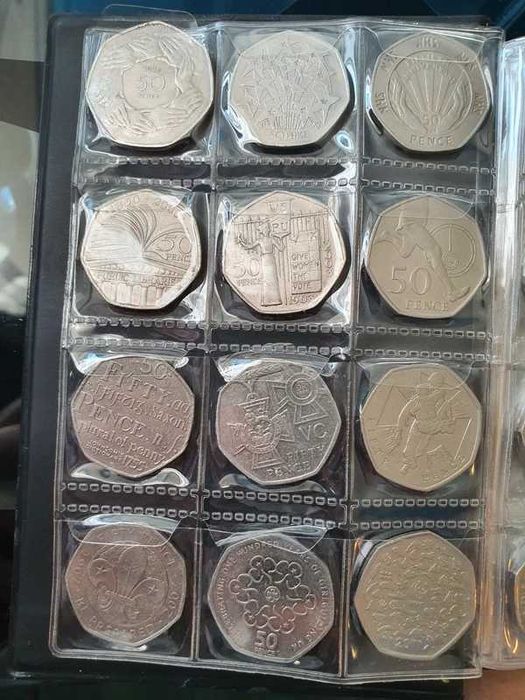 Colectie 50 Pence ( UK )