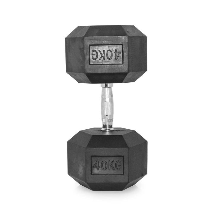 Дъмбели Хекс Pro , Фиксирани Гири HEX 2 × 40 кг, Dumbbells