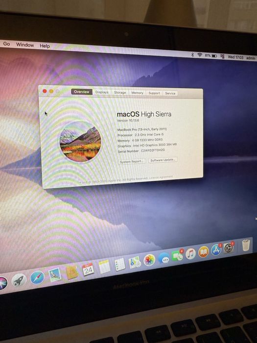 Продам Apple Macbook Pro 2011