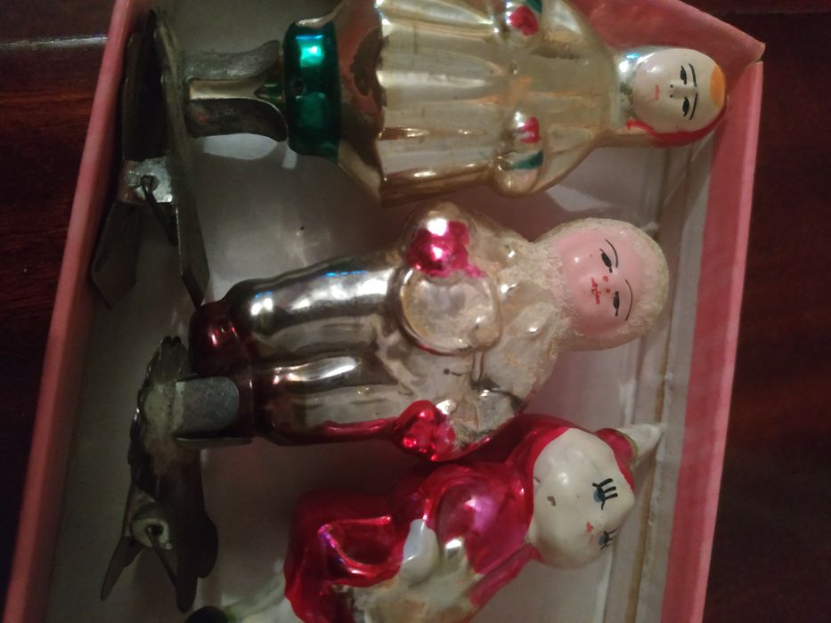 Ёлочные игрушки 50-х годов