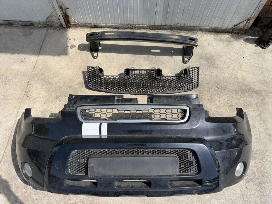 Предна броня за Kia Soul (2011) – Комплект с греда и кора