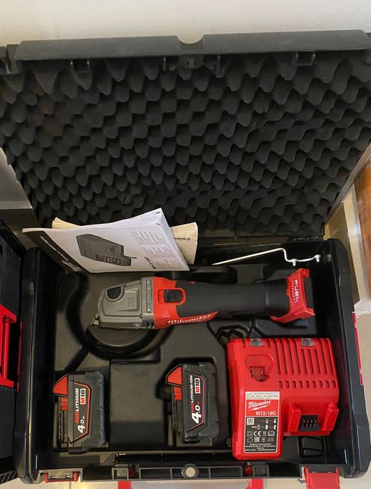 Milwaukee M18 set rotopercutor, flex, bormașină