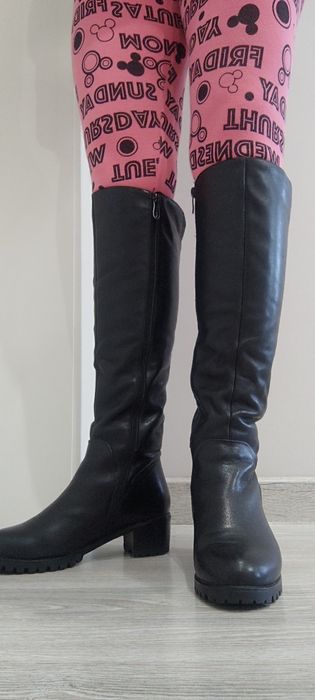 Зимние сапоги до колен