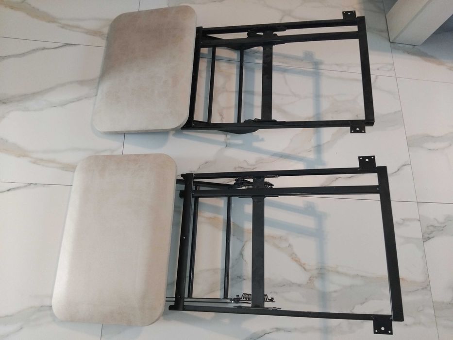 Suporturi extensibile pentru picioare – pentru canapea sau 2 scaune