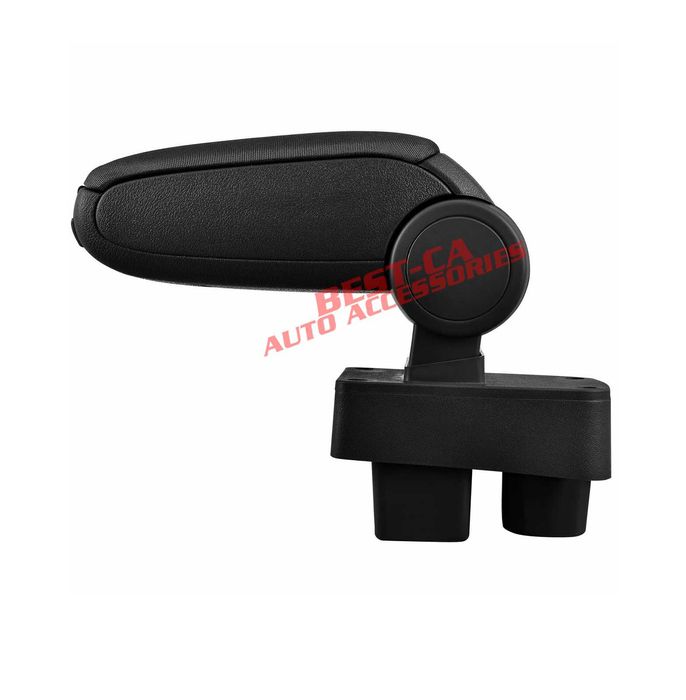 Текстилен черен подлакътник подходящ за Skoda Fabia Mk2 Skoda Roomster