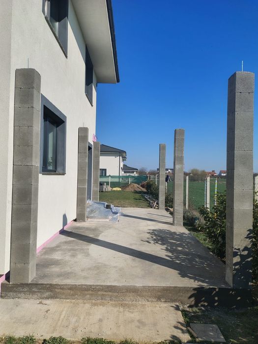 Constructii şi finisaje,  Garduri din Placi de beton