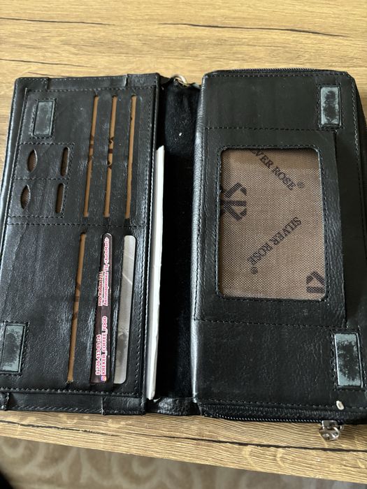 Портмоне кожаное