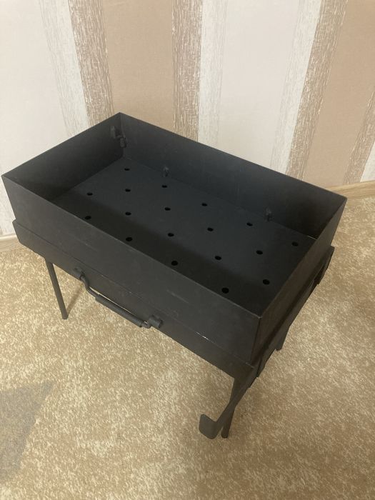 Мангал-чемодан, подарочный.