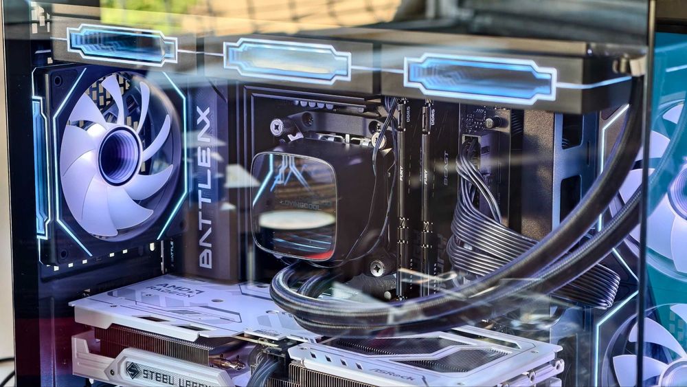 7800x3d абсолютно новый компьютер для CS2