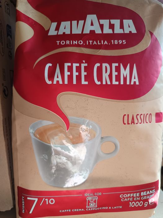 Кафе на зърна Lavazza cafe crema  1кг