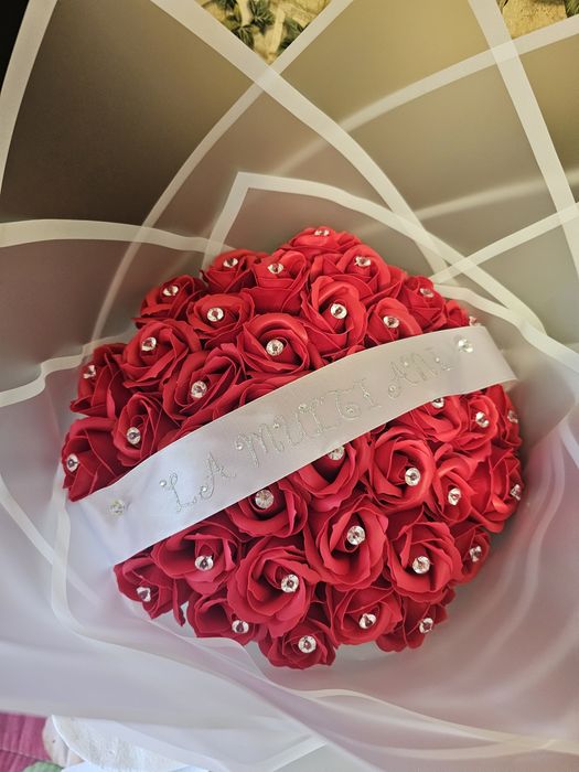 Buchete flori de sapun