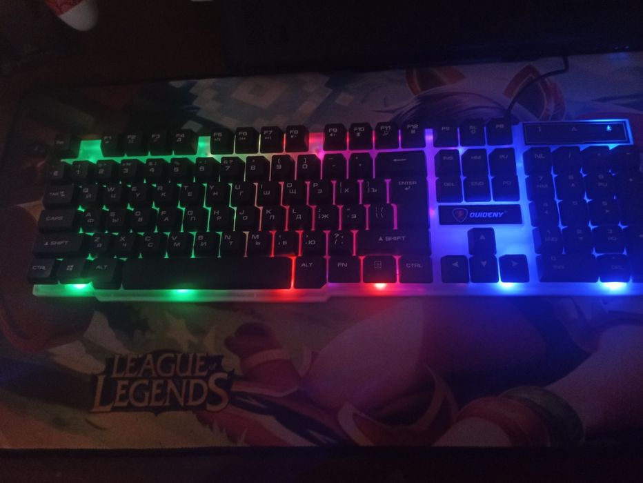 Игровой набор: Клавиатура + Мышь (Razer DeathAdder Essential) + Коврик