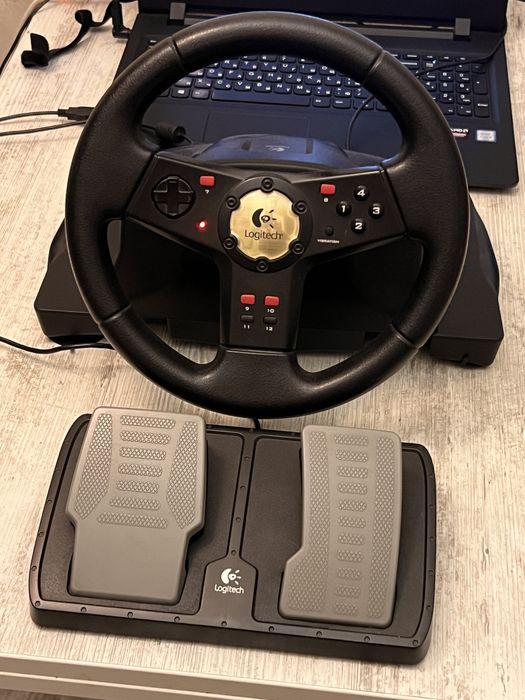 Игровой руль Logitech FVF (Formula Vibration Feedback)