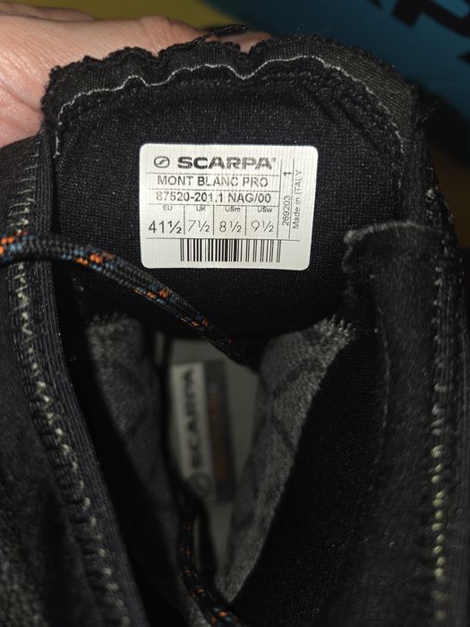 Scarpa Mont Blanc Pro GTX Mens bocanci