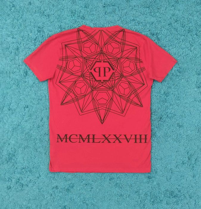 Tricou Philipp Plein American Indian Skull