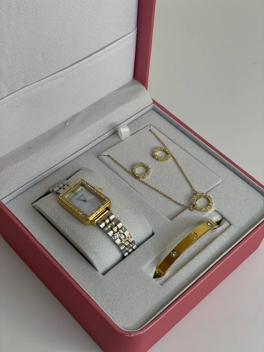 Набор пандора, браслет часы,набор женски