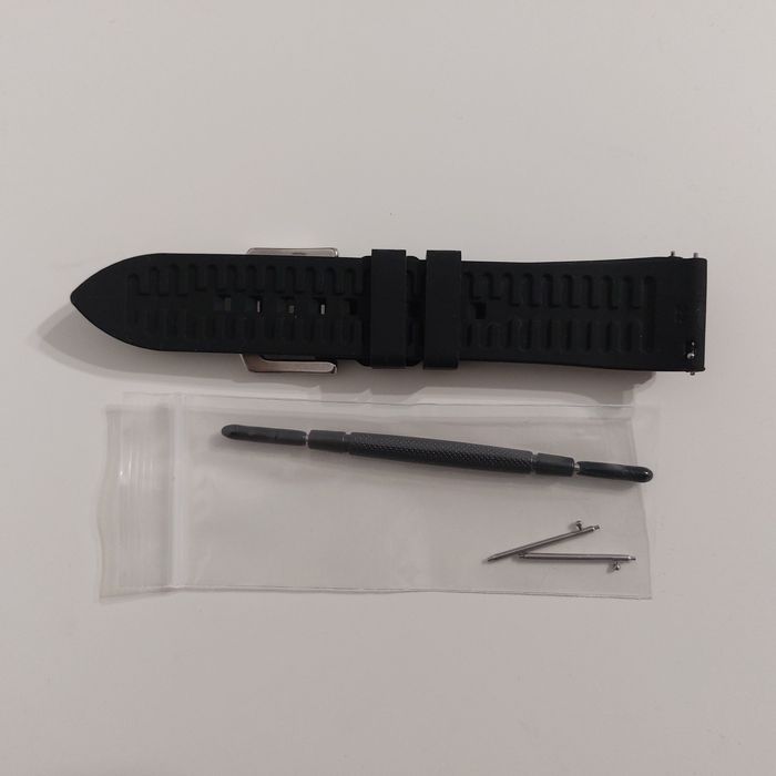 Curea ceas silicon. 22 mm