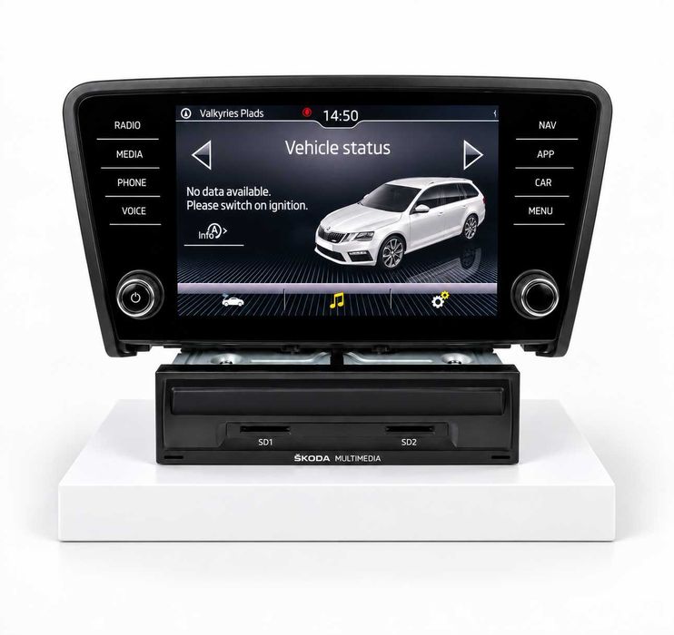 Set Unitate Navi Amundsen MIB + Ecran 8" Skoda Octavia 3 (2013–2019)