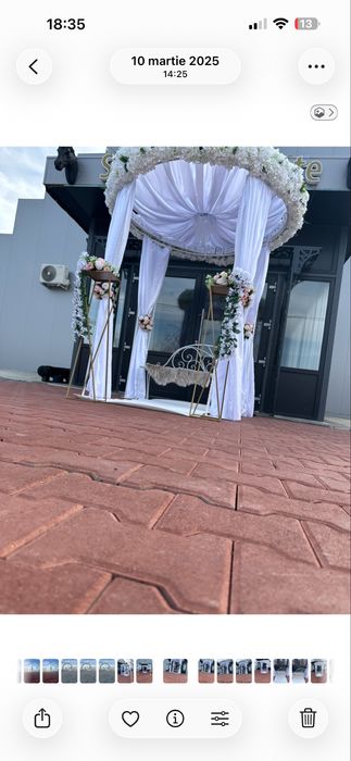 Vand pergola  si pauni