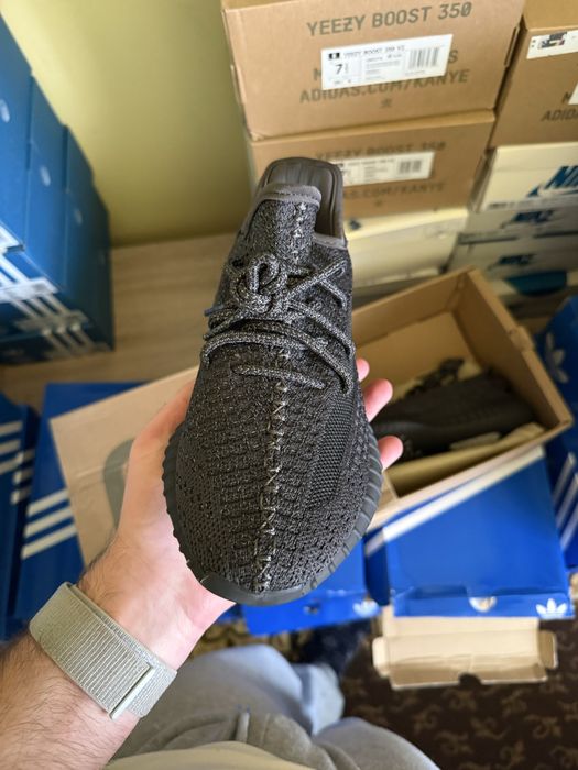 Yeezy 350V2 Static Black marimea 36