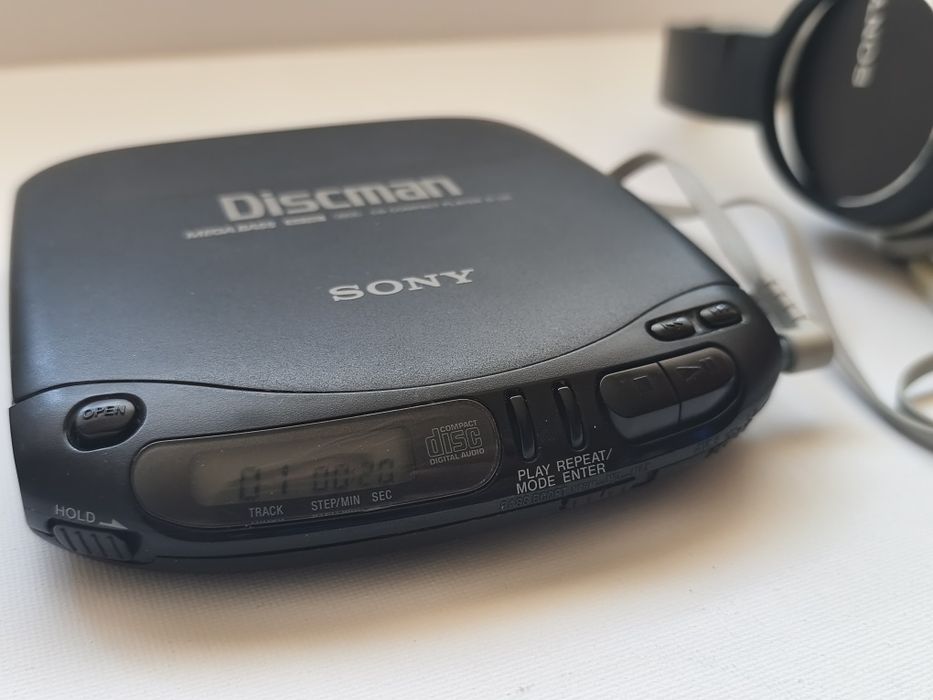 CD player + căști Sony