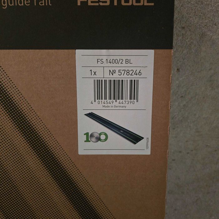 Линеал на Festool FS1400 - 100Y - юбилеен