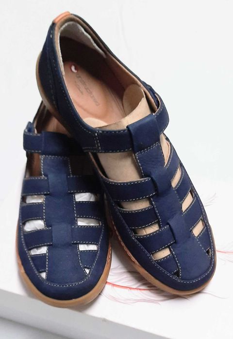 Sandale damă din piele întoarsă, unstructured Clarks