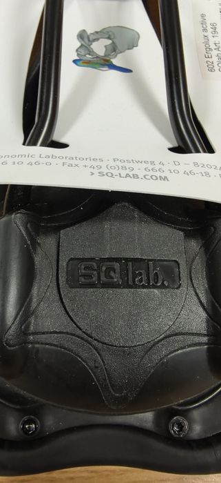 НОВА Седалка SQlab 602 Ergolux Active Trekking black 16см