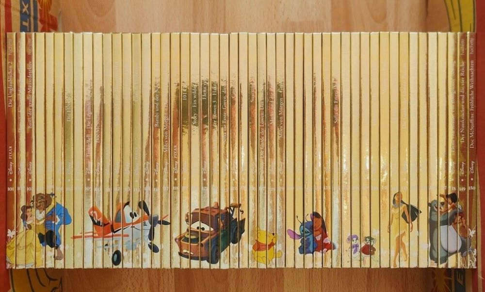 Cărți Disney Gold Hachette în GERMANĂ, 1-287 complet