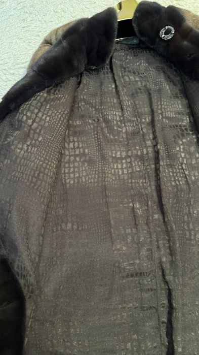 Шуба норковая, градиент