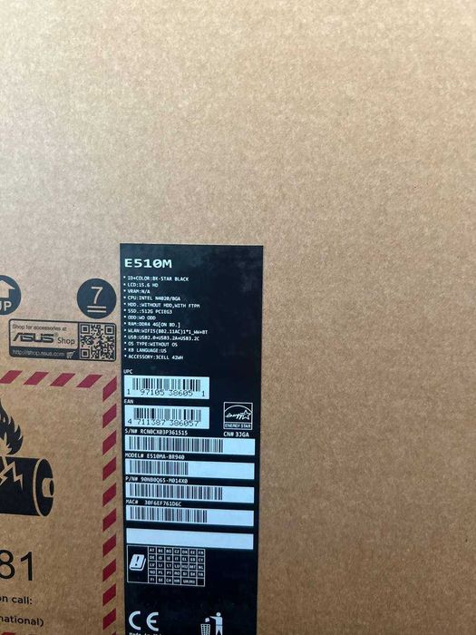 Ноутбук Asus E510M