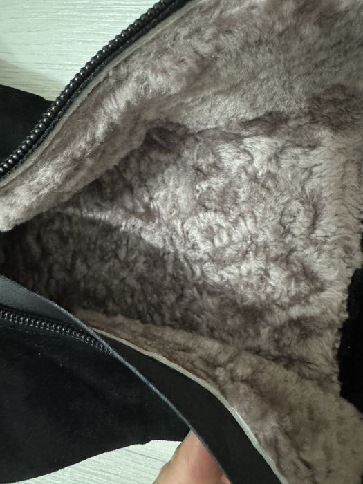 Натуральная замша новая