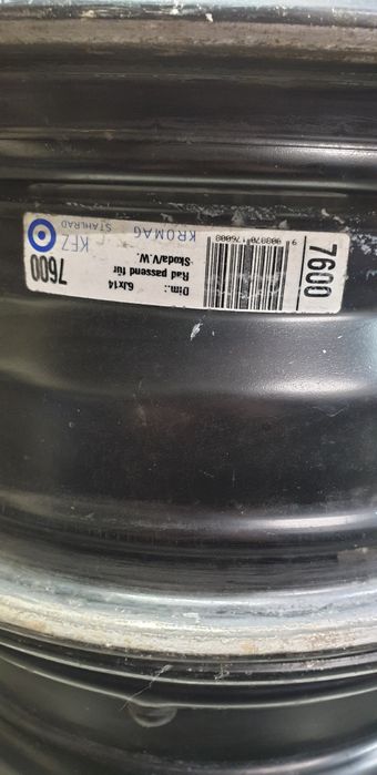 Диски R14-5х100-6J-ET38-DIA57.1