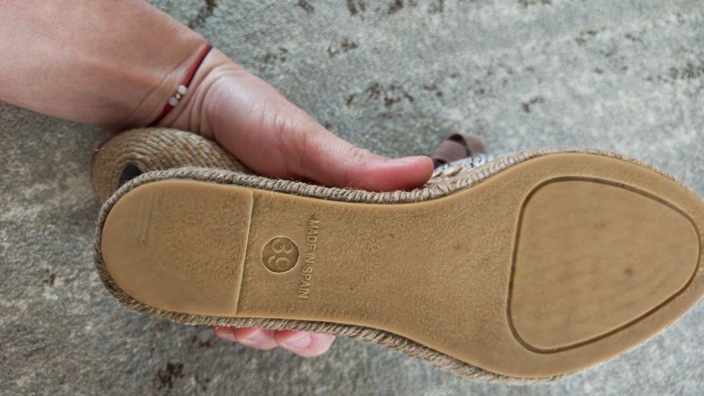 Sandale / espadrile dama , 38