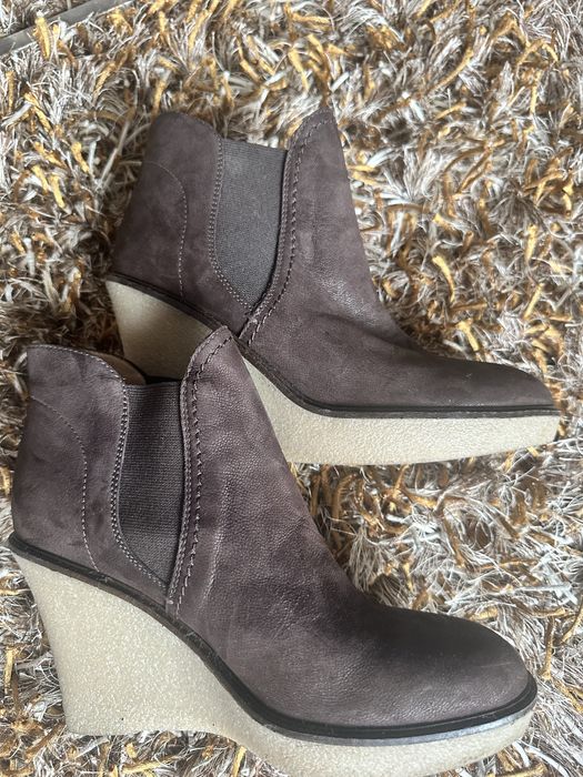 Botine de piele Emporio Armani nr 38