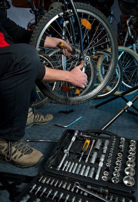 Ремонт велосипедов на выезд на дом