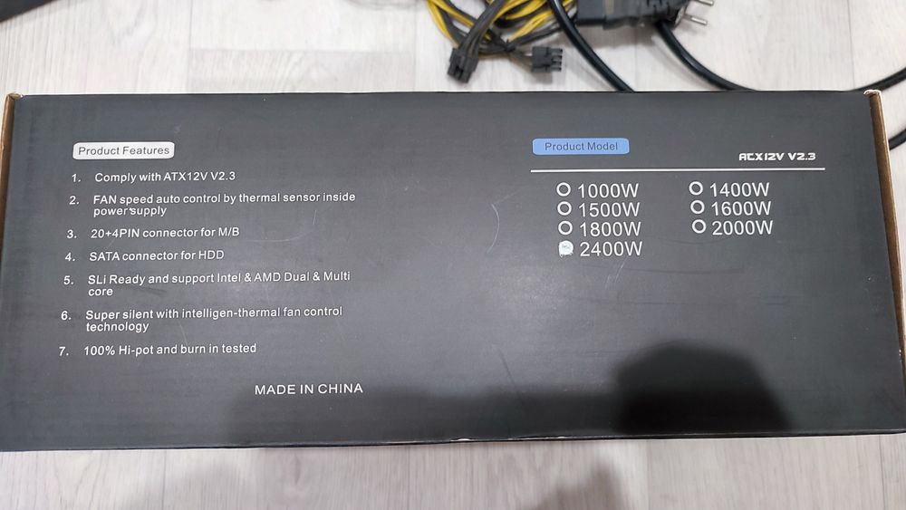 Блок питания 2400w