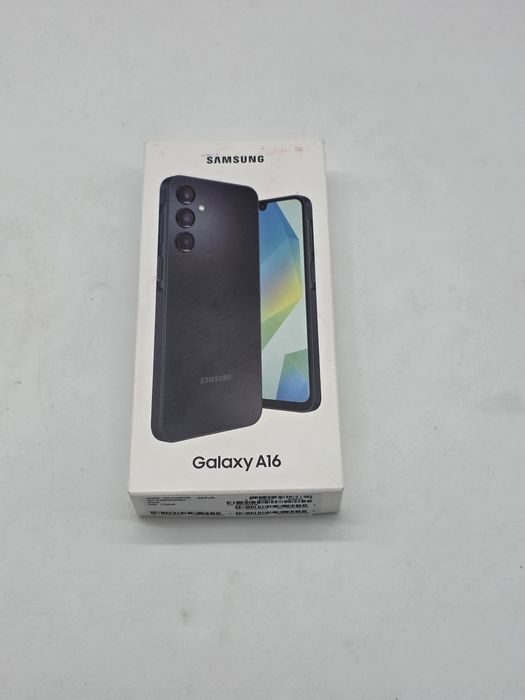 Samsung Galaxy A16, Dual SIM, 128GB, Black, SIGILAT