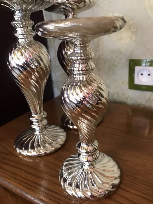 эксклюзивный подсвечник из стекла