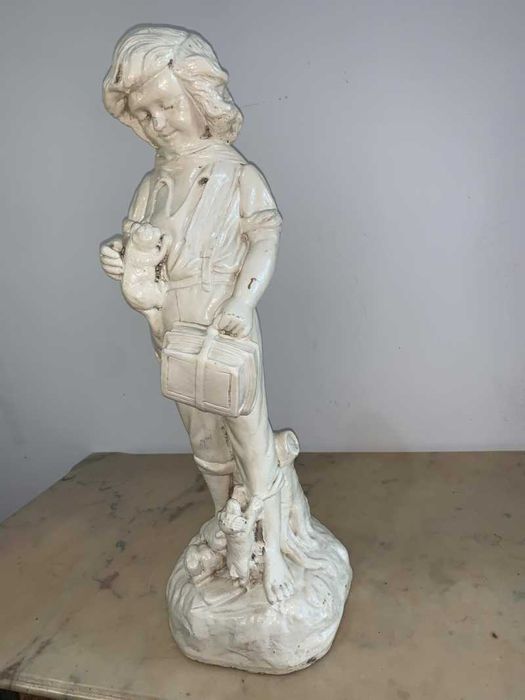 Statuie fetita decor