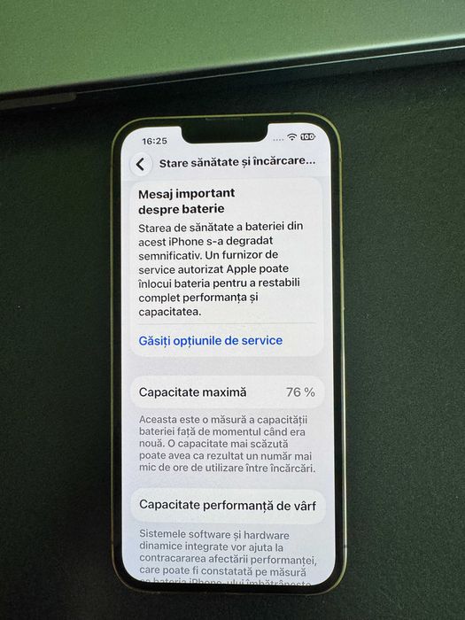 iPhone 13 Pro 256GB – impecabil (fără zgârieturi, ca nou), GOLD