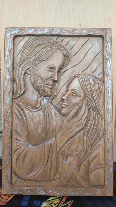 Дърворезба "Христова утеха"