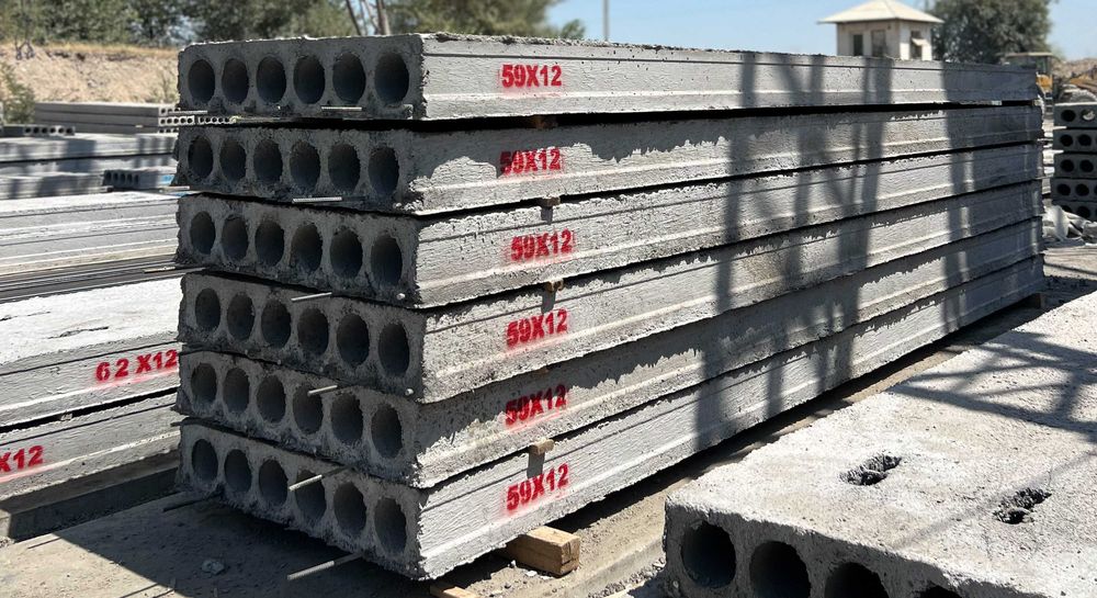 Бетон плита, ЖБИ, ишлаб чикариш, таййор ва заказга