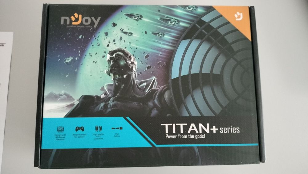 Sursa nJoy Titan+ 500, 500W, 80+ Bronze, PFC Activ