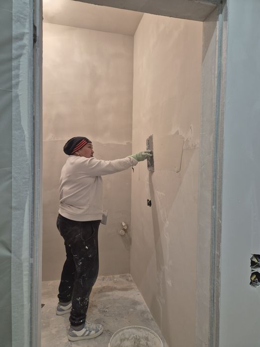 Левкас, шёлк, покраска, обои. Кафель