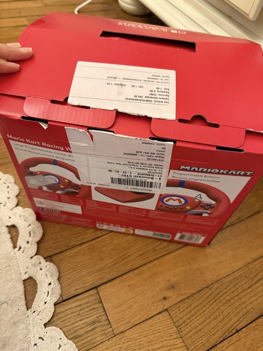 Mario kart racing wheel pro mini