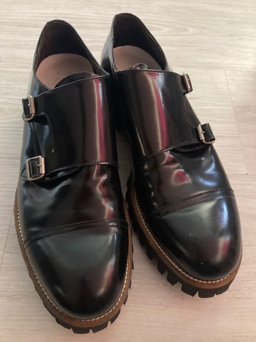 Pantofi de piele Base Blu