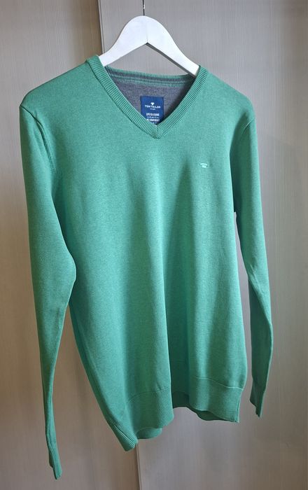 Хлопковый пуловер от Tom Tailor