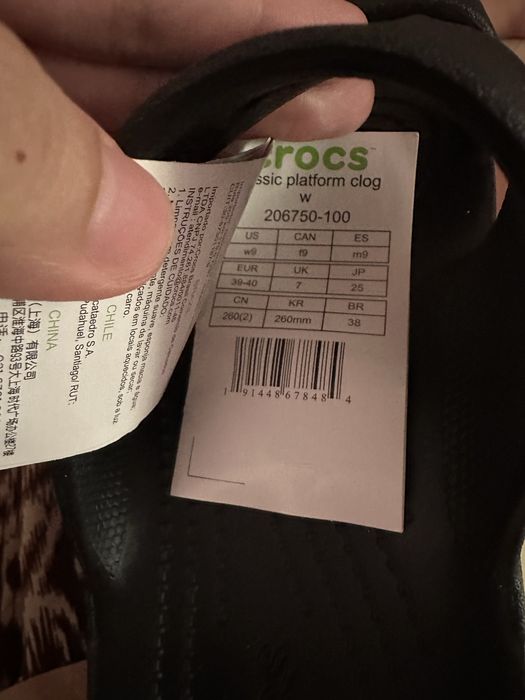 Crocs тапочки унисекс оригинал